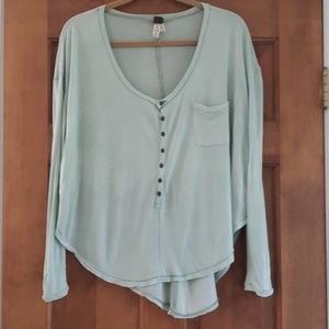 Free People long sleeve shirt